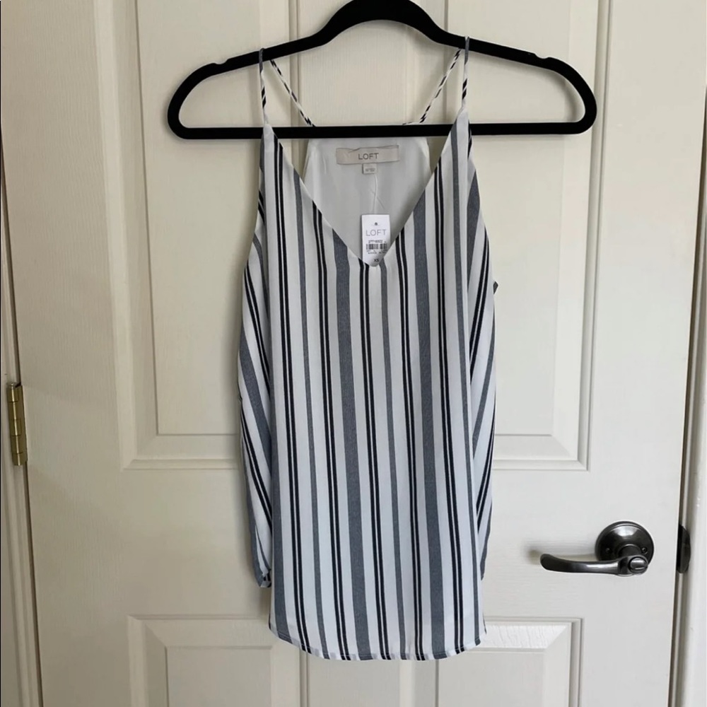 NEW loft sleeveless blouse